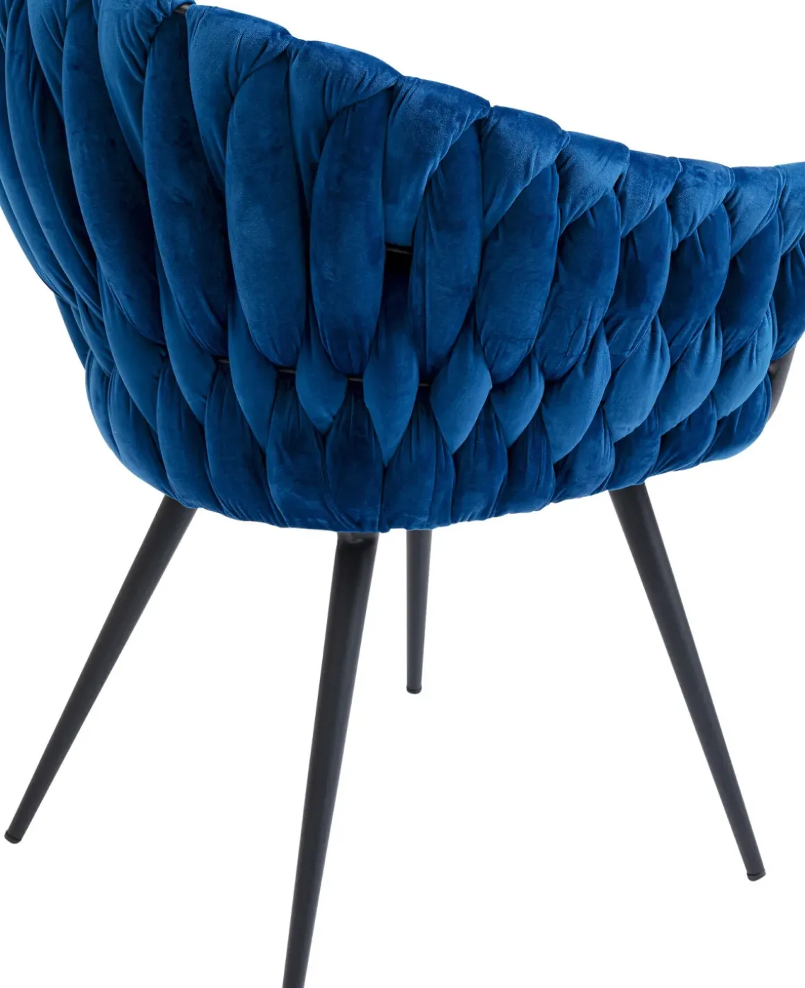 Stol med armstöd Knot Blå - KARE Design