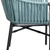 Stol Med Armstöd Trädgård Santanyi - Petrol - KARE Design