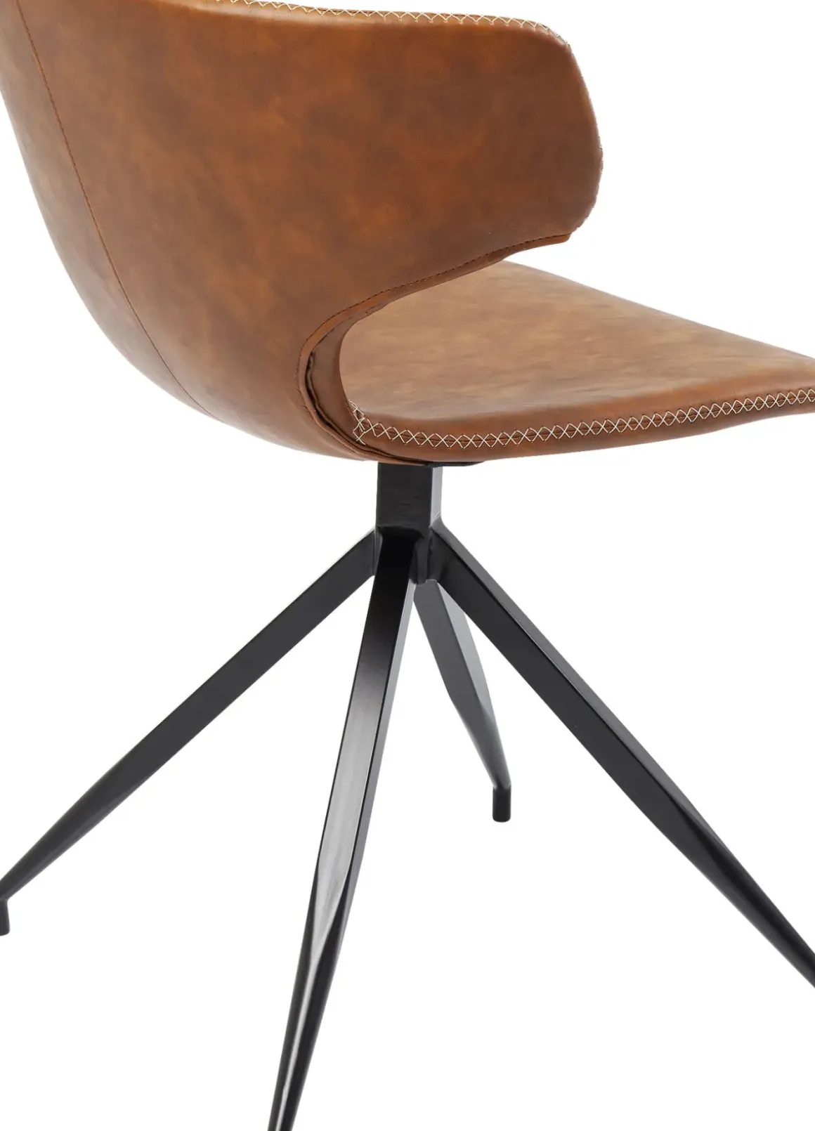 Stol Rusty - Konjaksfärgad/Svart - KARE Design