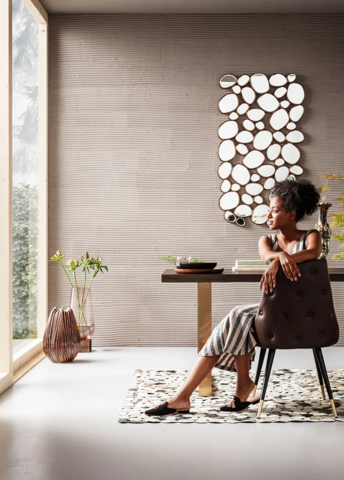 Stol Urban Desire Brun - KARE Design