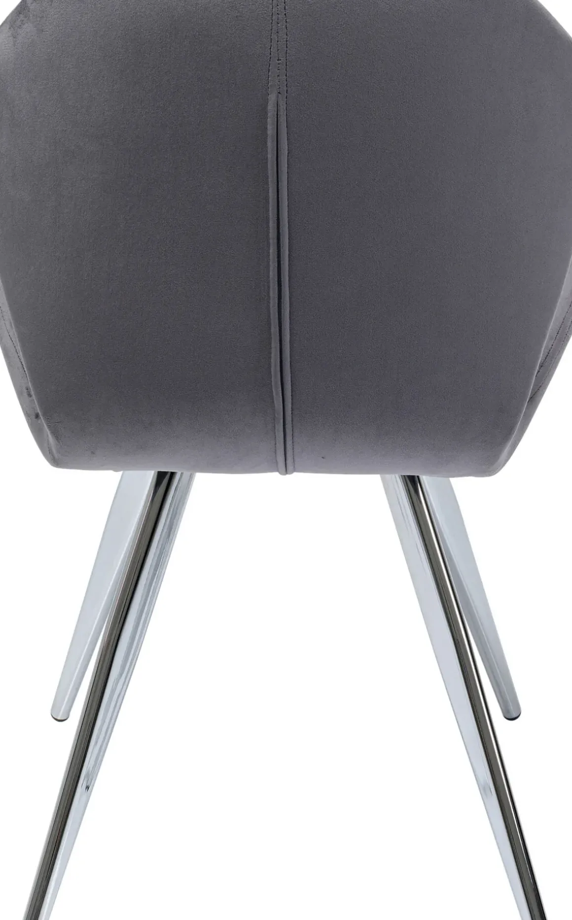 Stol Viva - Grå Sammet/Krom - KARE Design