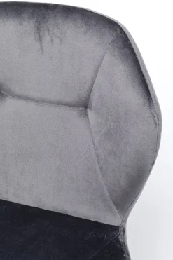 Stol Viva - Grå Sammet/Krom - KARE Design