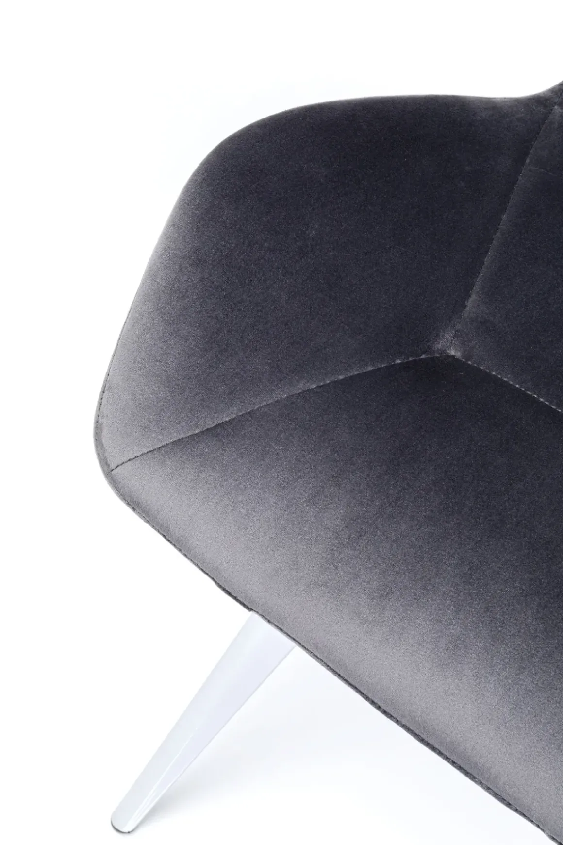 Stol Viva - Grå Sammet/Krom - KARE Design