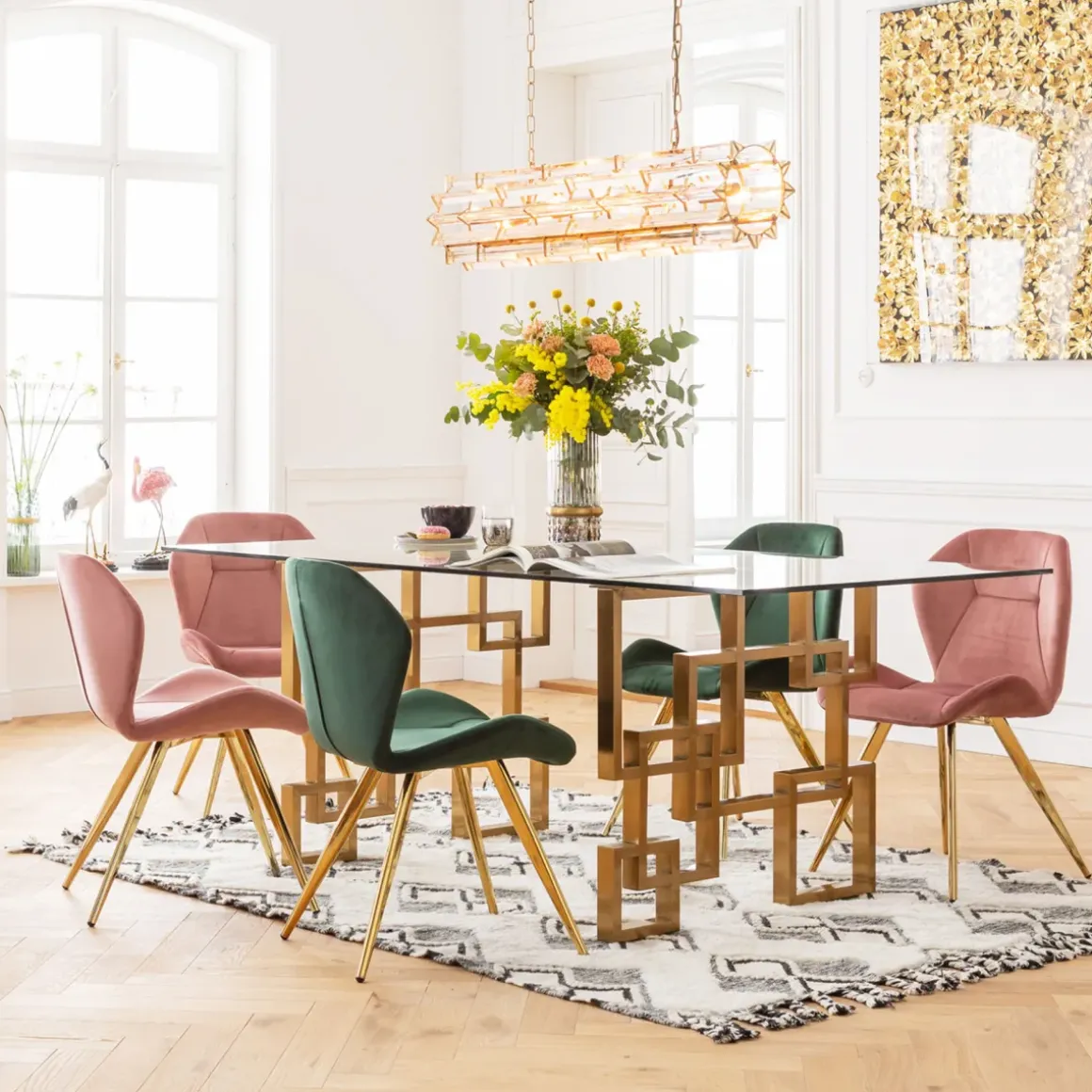 Stol Viva Mauve - KARE Design