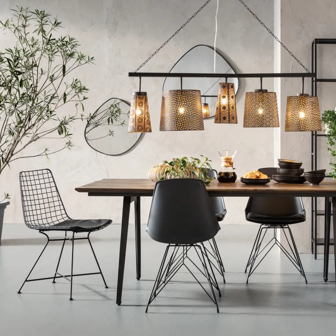Stol Wire Svart - KARE Design