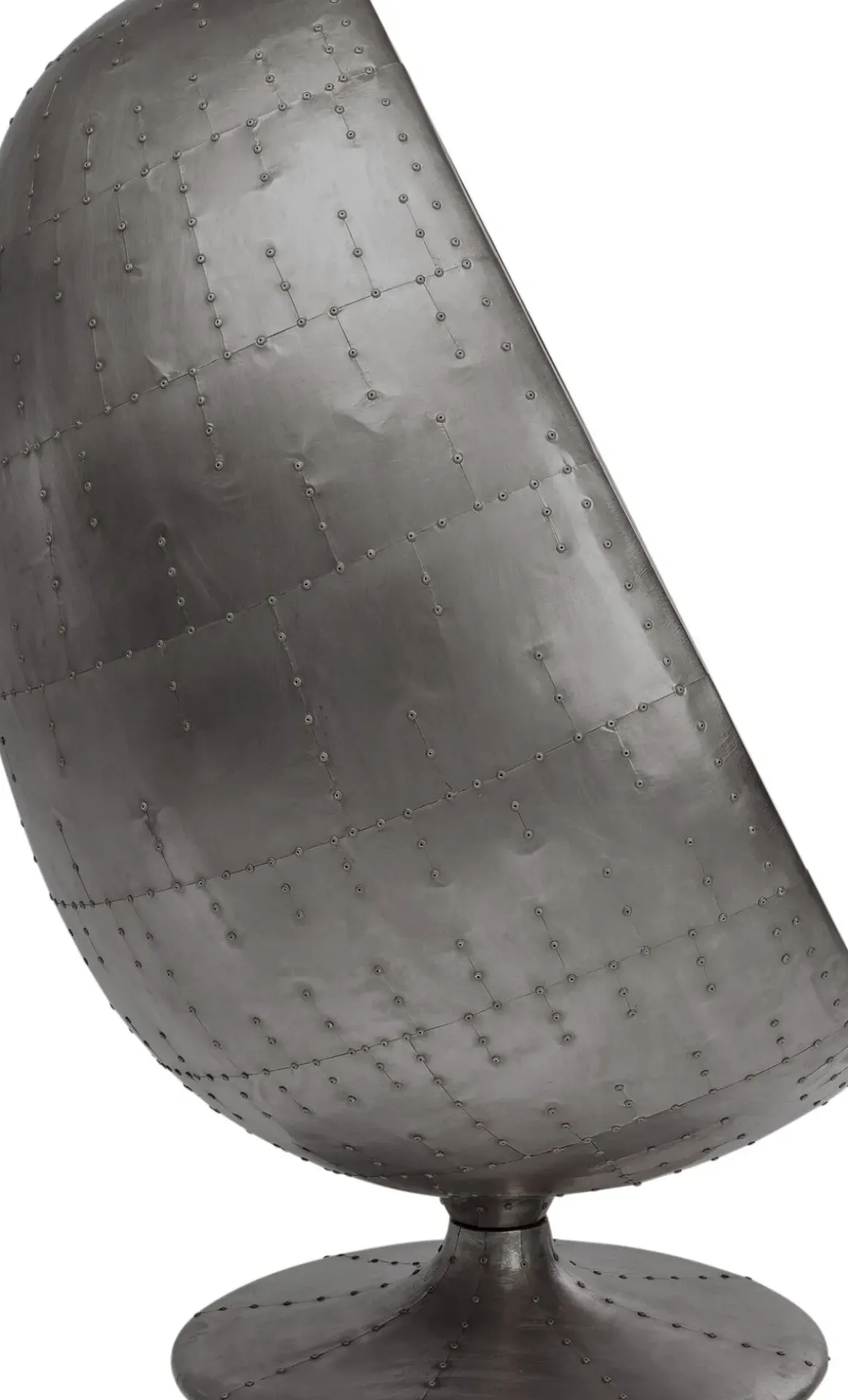 Surrfåtölj Eye Ball Gun - Svart/Silver Metal - KARE Design