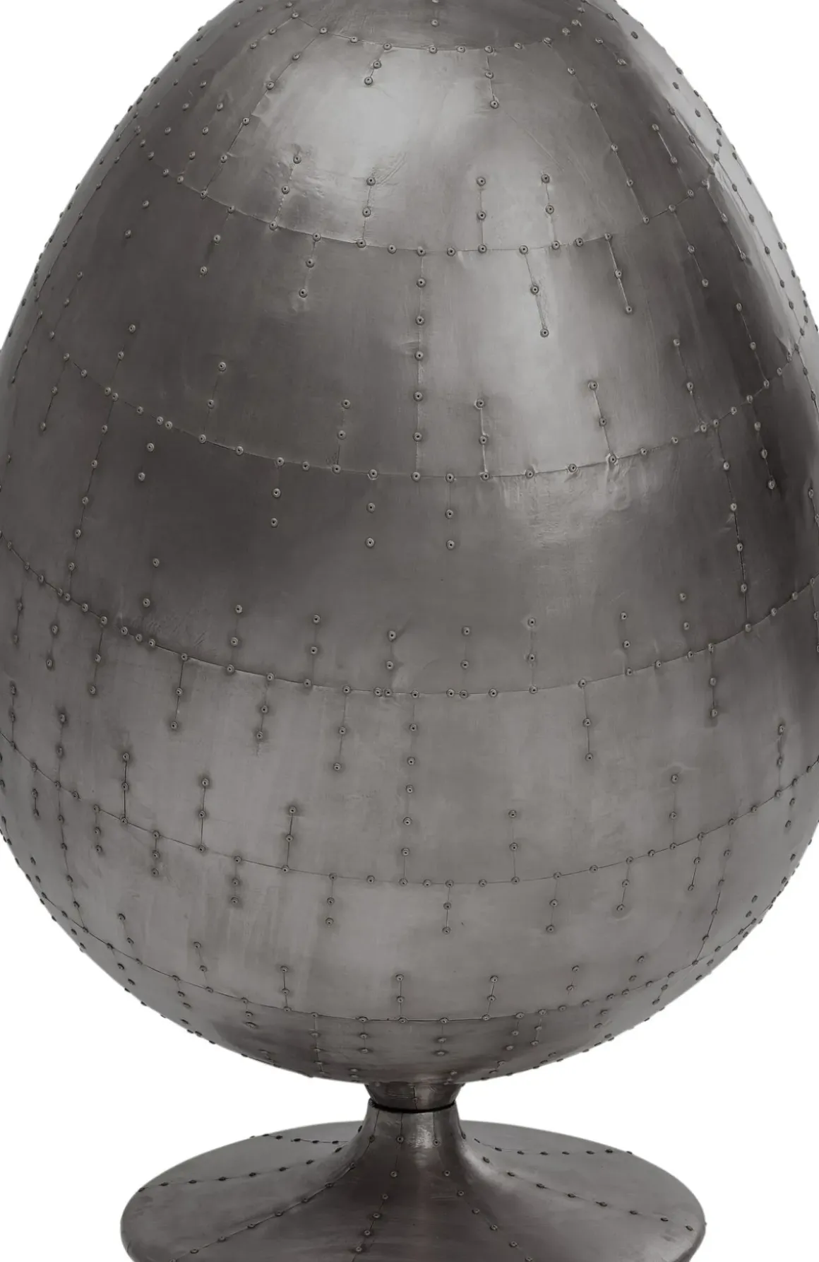 Surrfåtölj Eye Ball Gun - Svart/Silver Metal - KARE Design