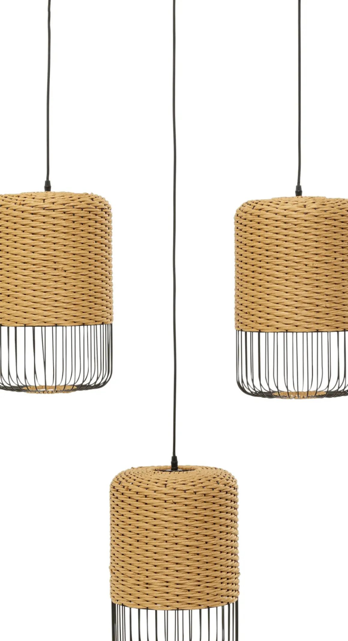 Taklampa Aloha Drop Tre, 142cm - KARE Design