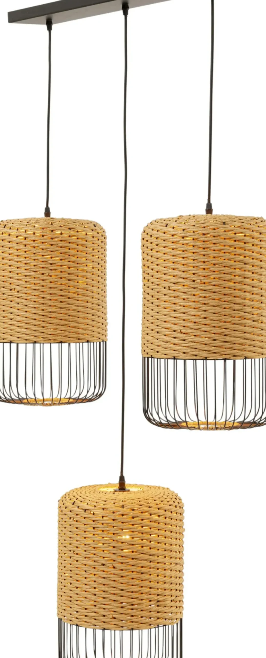 Taklampa Aloha Drop Tre, 142cm - KARE Design