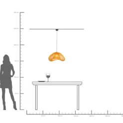 Taklampa Aloha Drop Uno, 54cm - KARE Design