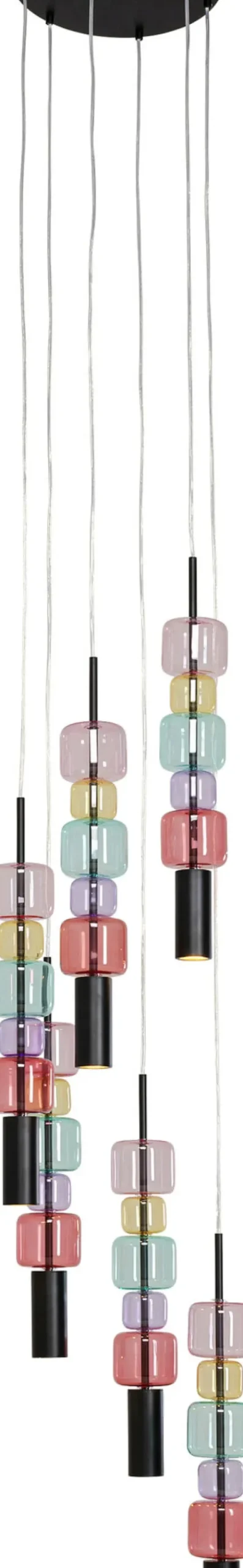 Taklampa Candy Bar - Flerfärgad, Ø41cm - KARE Design