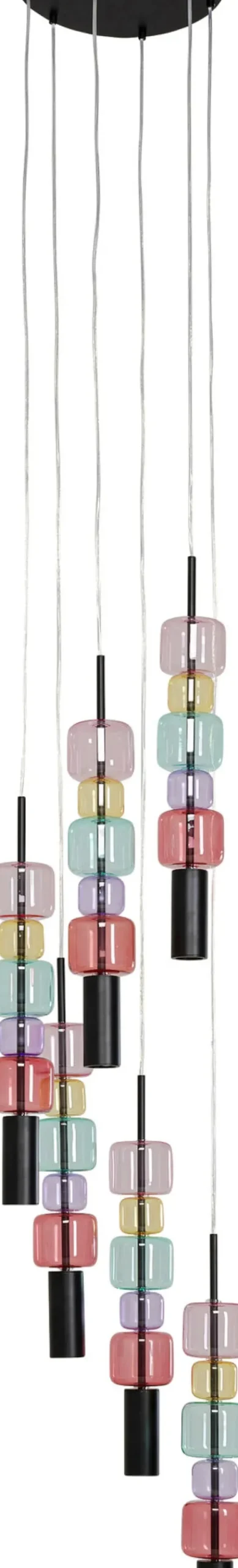 Taklampa Candy Bar - Flerfärgad, Ø41cm - KARE Design