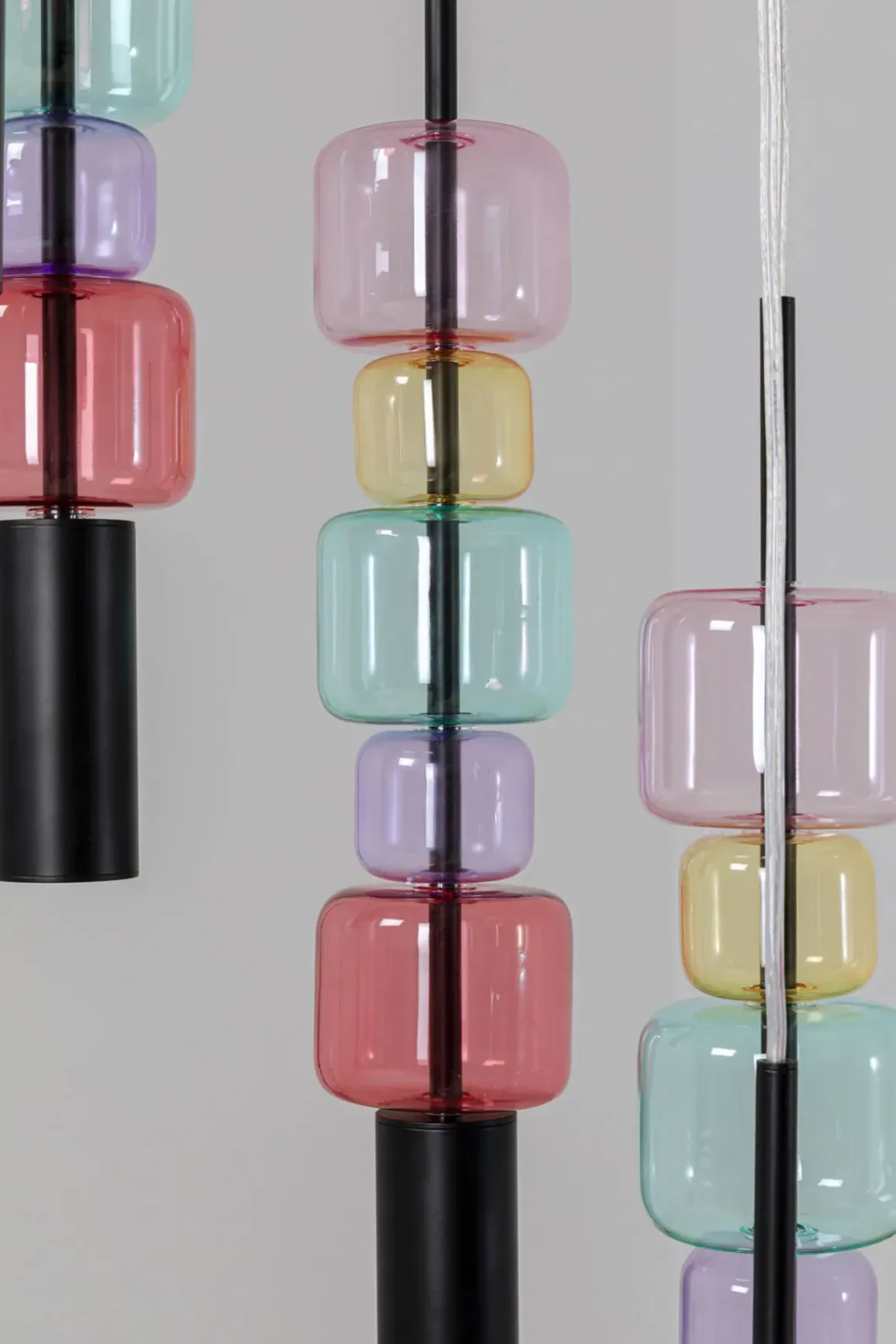 Taklampa Candy Bar - Flerfärgad, Ø41cm - KARE Design