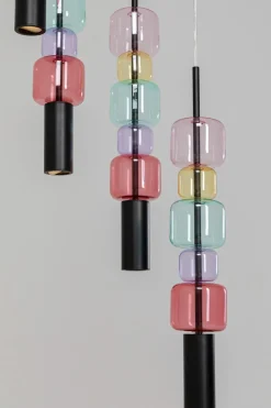 Taklampa Candy Bar - Flerfärgad, Ø41cm - KARE Design