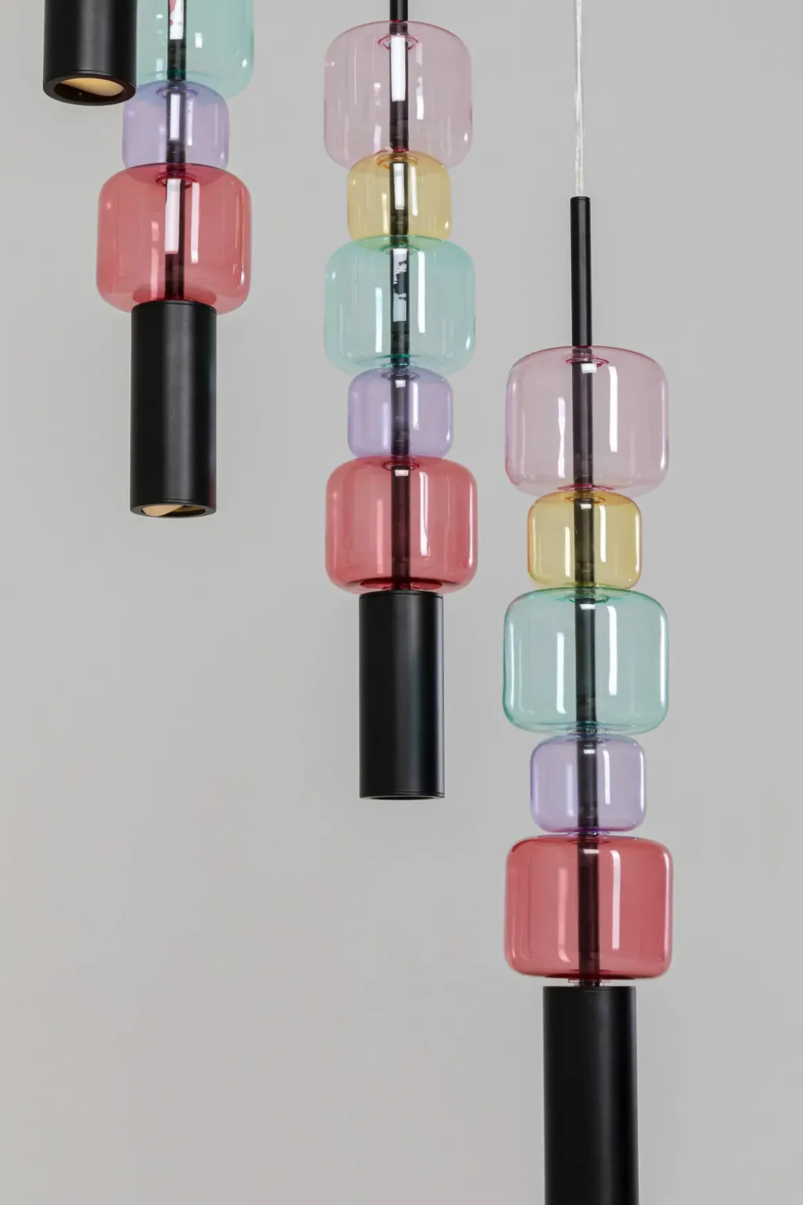 Taklampa Candy Bar - Flerfärgad, Ø41cm - KARE Design