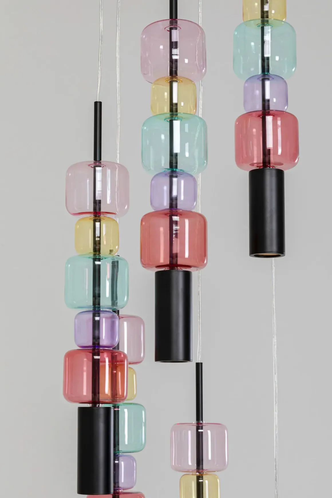 Taklampa Candy Bar - Flerfärgad, Ø41cm - KARE Design