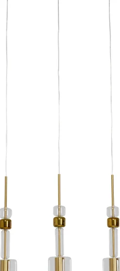 Taklampa Candy Bar - Guld, 70cm - KARE Design
