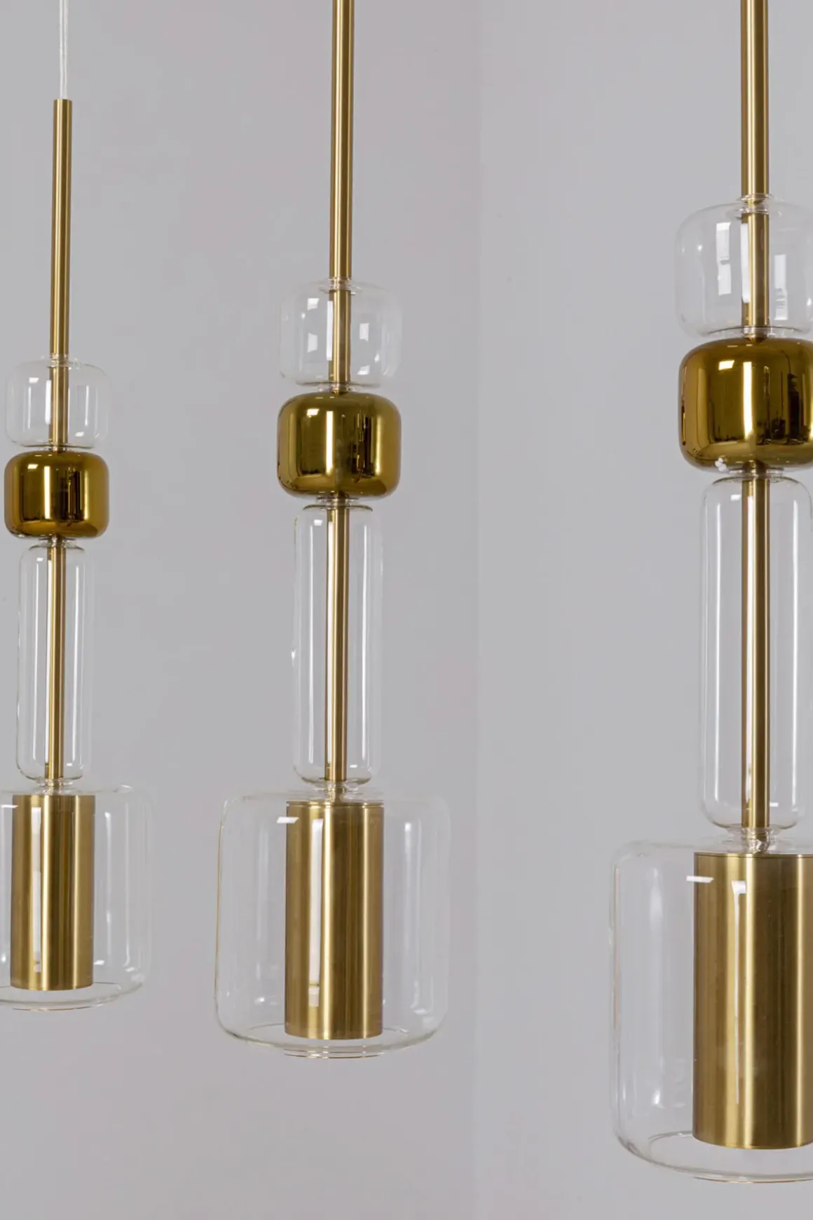 Taklampa Candy Bar - Guld, 70cm - KARE Design