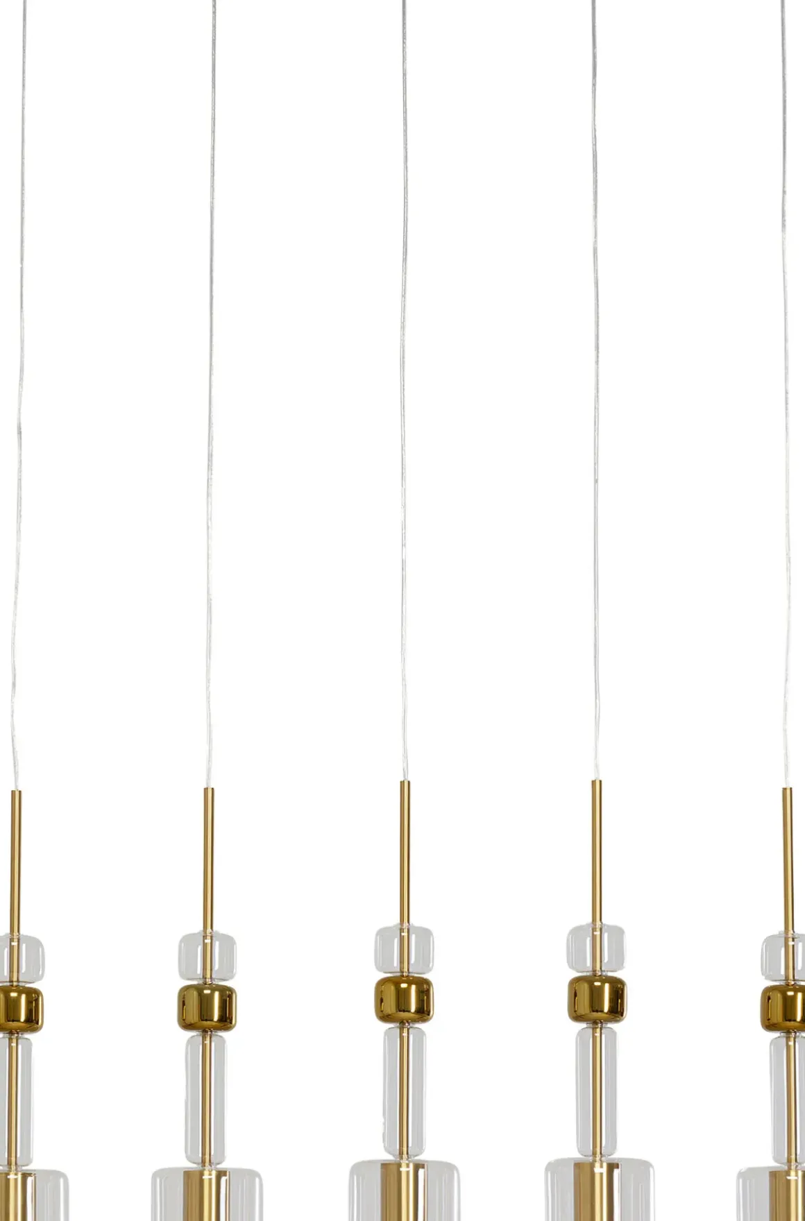 Taklampa Candy Bar - Guld, 103cm - KARE Design