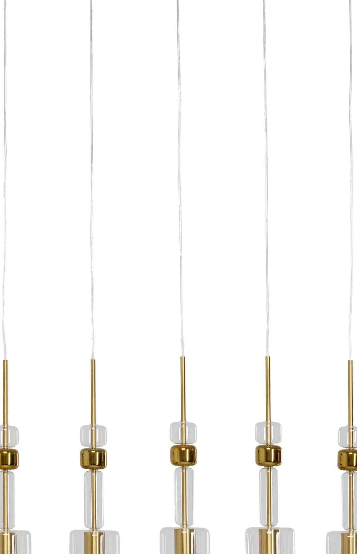 Taklampa Candy Bar - Guld, 103cm - KARE Design