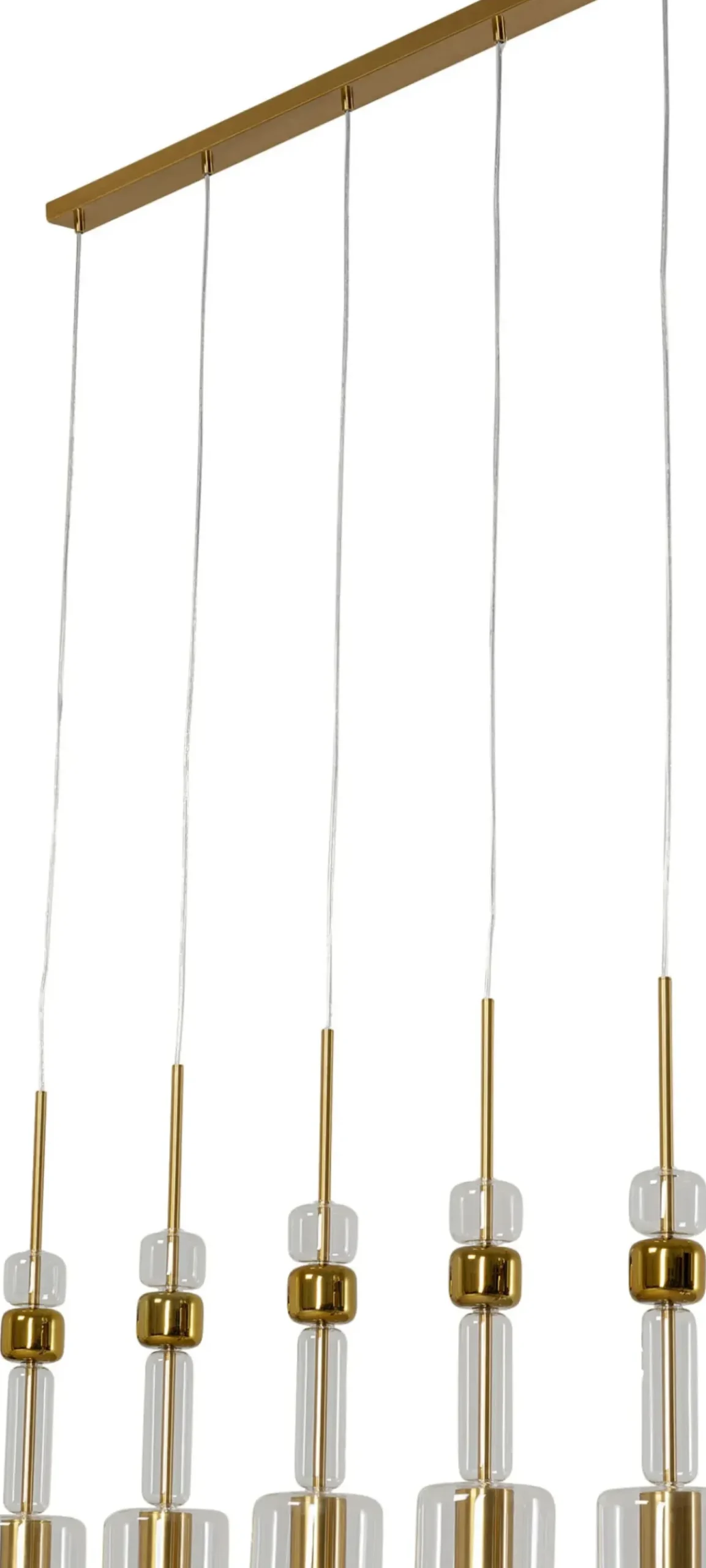 Taklampa Candy Bar - Guld, 103cm - KARE Design