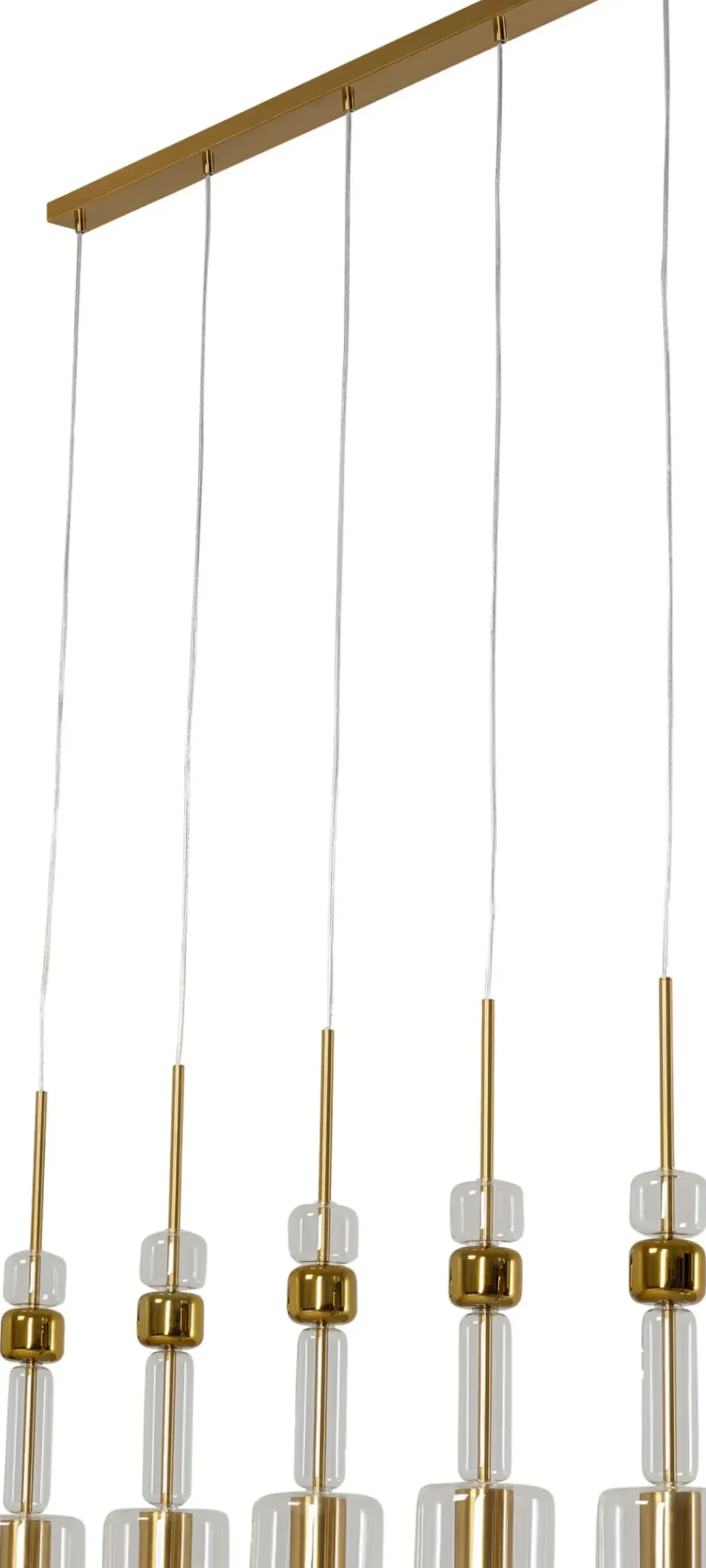 Taklampa Candy Bar - Guld, 103cm - KARE Design