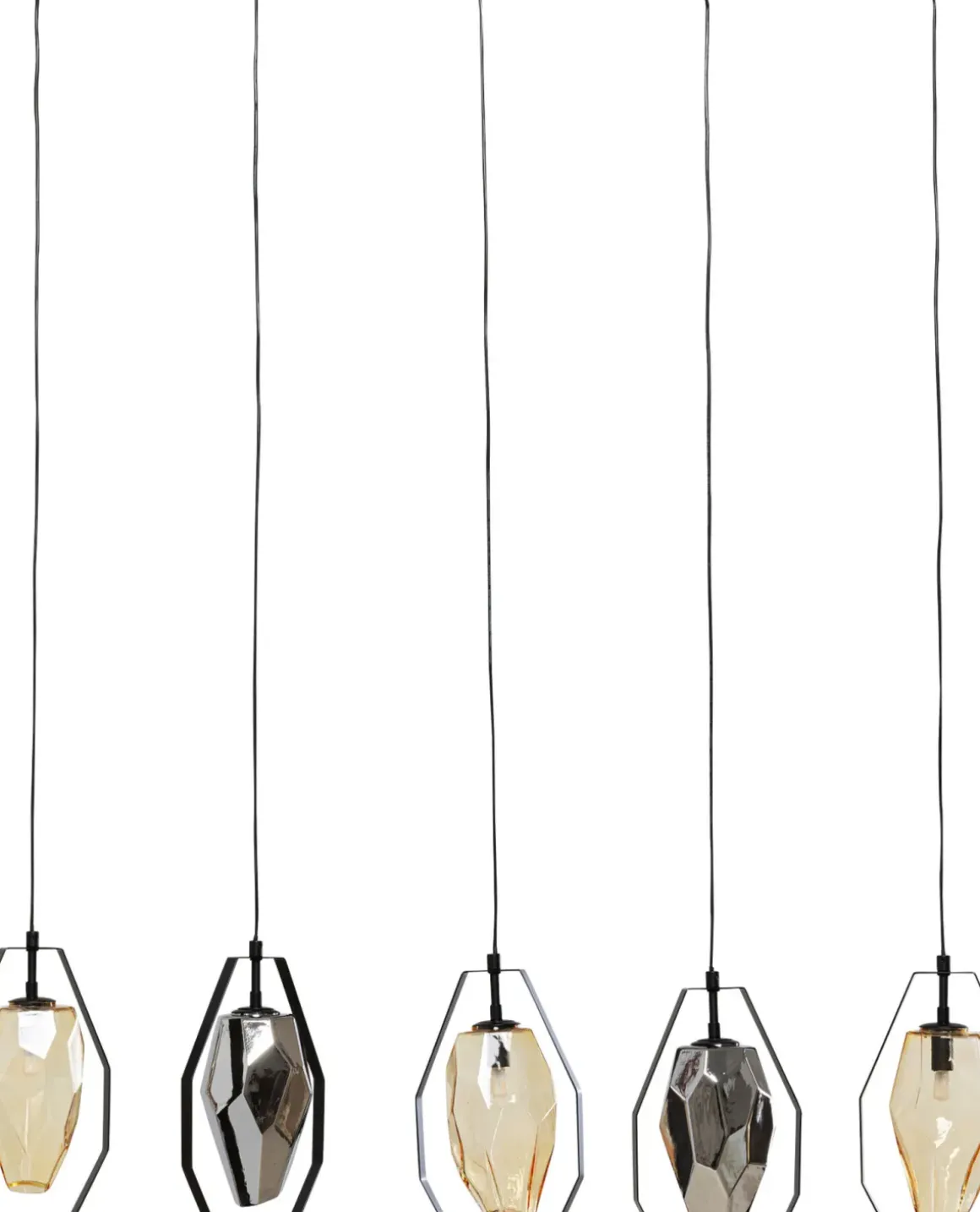 Taklampa Diamond Fever Dining - Svart, 110cm - KARE Design