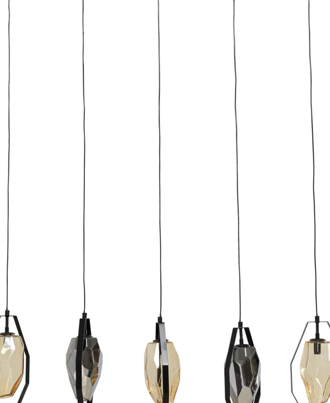 Taklampa Diamond Fever Dining - Svart, 110cm - KARE Design