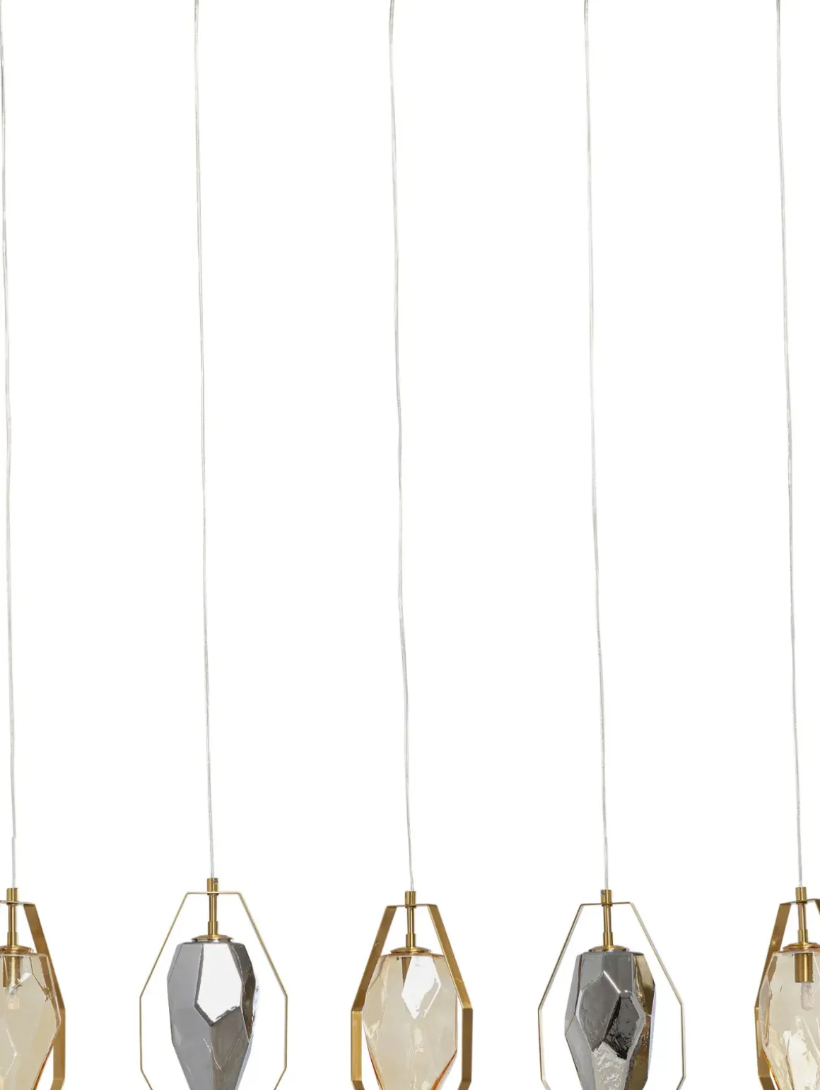 Taklampa Diamond Fever Dining - Mässing, 110cm - KARE Design