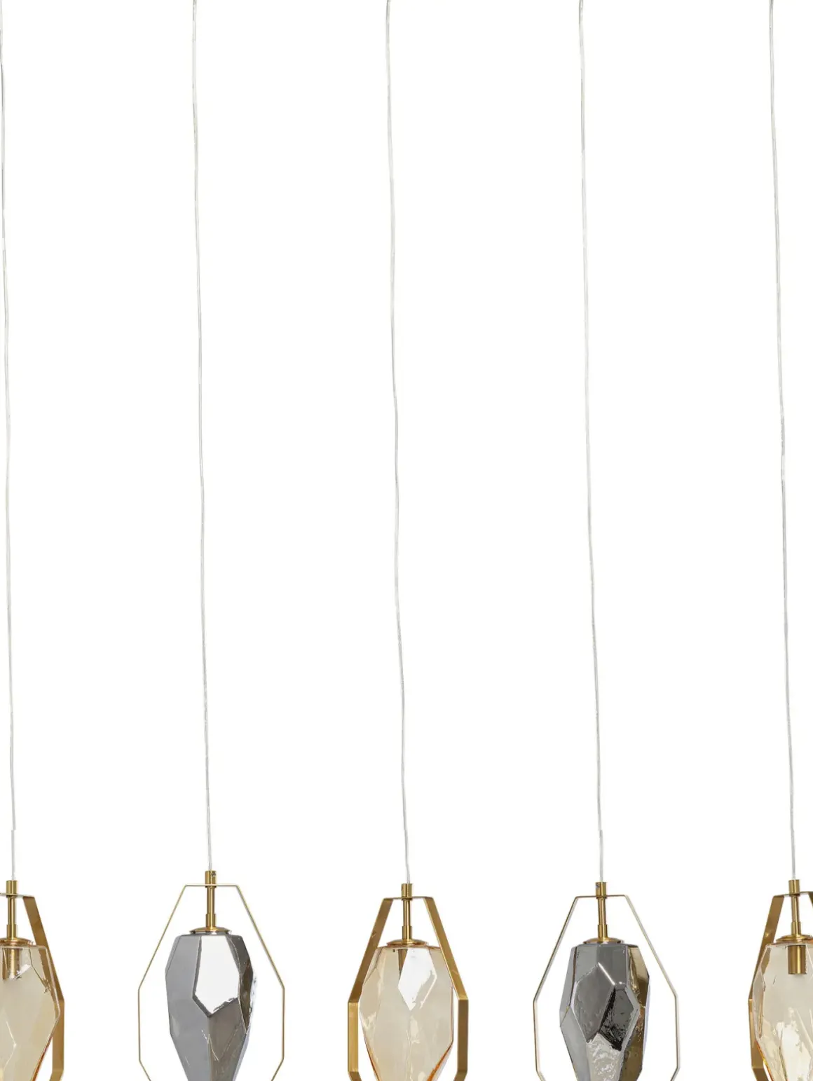 Taklampa Diamond Fever Dining - Mässing, 110cm - KARE Design