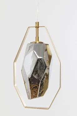 Taklampa Diamond Fever Dining - Mässing, 110cm - KARE Design