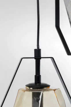 Taklampa Diamond Fever Spiral - Svart, Ø42cm - KARE Design