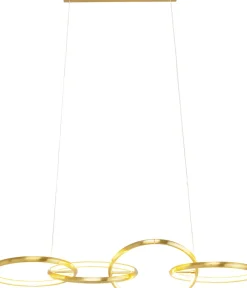 Taklampa Galaxy LED - Pendel Guld 155cm - KARE Design