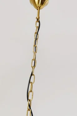 Taklampa Leisha - Mässing/Opalfärgat Glas, 4 Klot - KARE Design