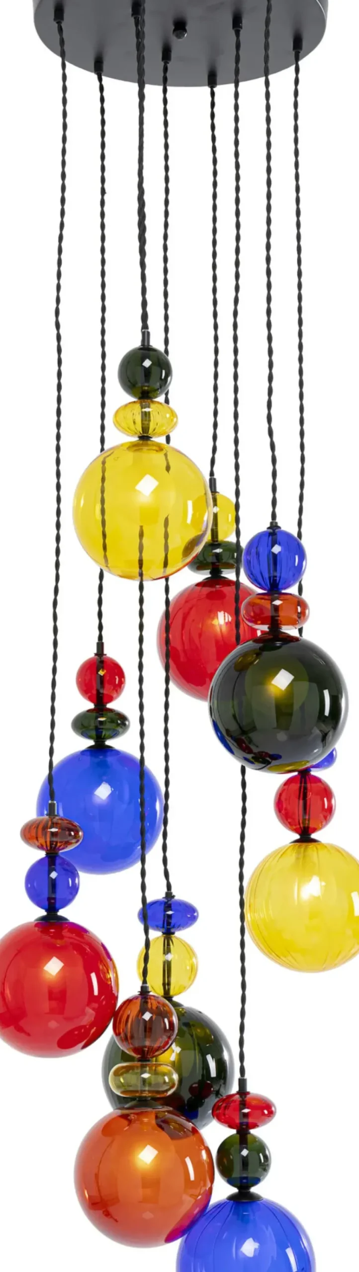 Taklampa Mazzo Nove Spiral - Flerfärgad, Ø44cm - KARE Design