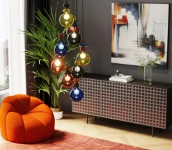 Taklampa Mazzo Nove Spiral - Flerfärgad, Ø44cm - KARE Design