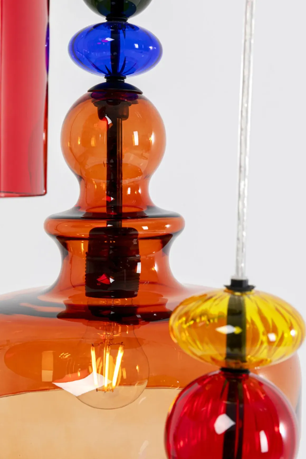 Taklampa Mazzo Tre Spiral - Flerfärgad, Ø48cm - KARE Design