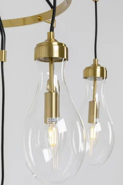 Taklampa Pendel Bell Highlight - Glas/Mässing - KARE Design