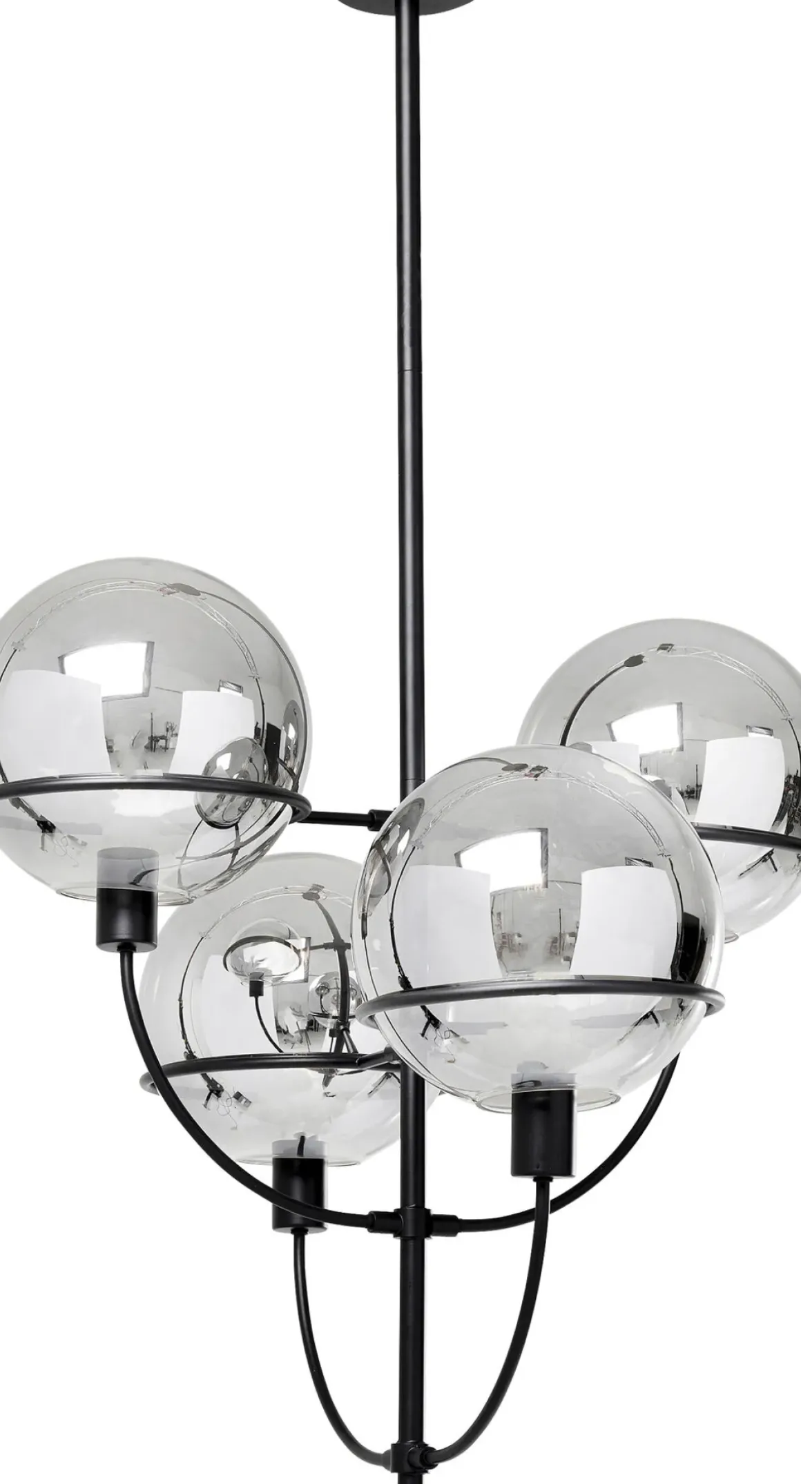 Taklampa Pendel Lantern - Tonat Glas, 4 Klot - KARE Design