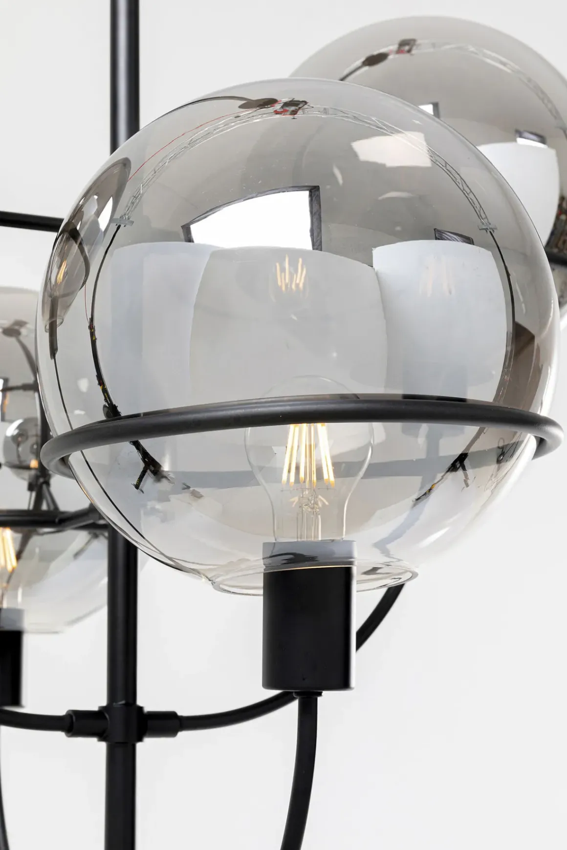 Taklampa Pendel Lantern - Tonat Glas, 4 Klot - KARE Design