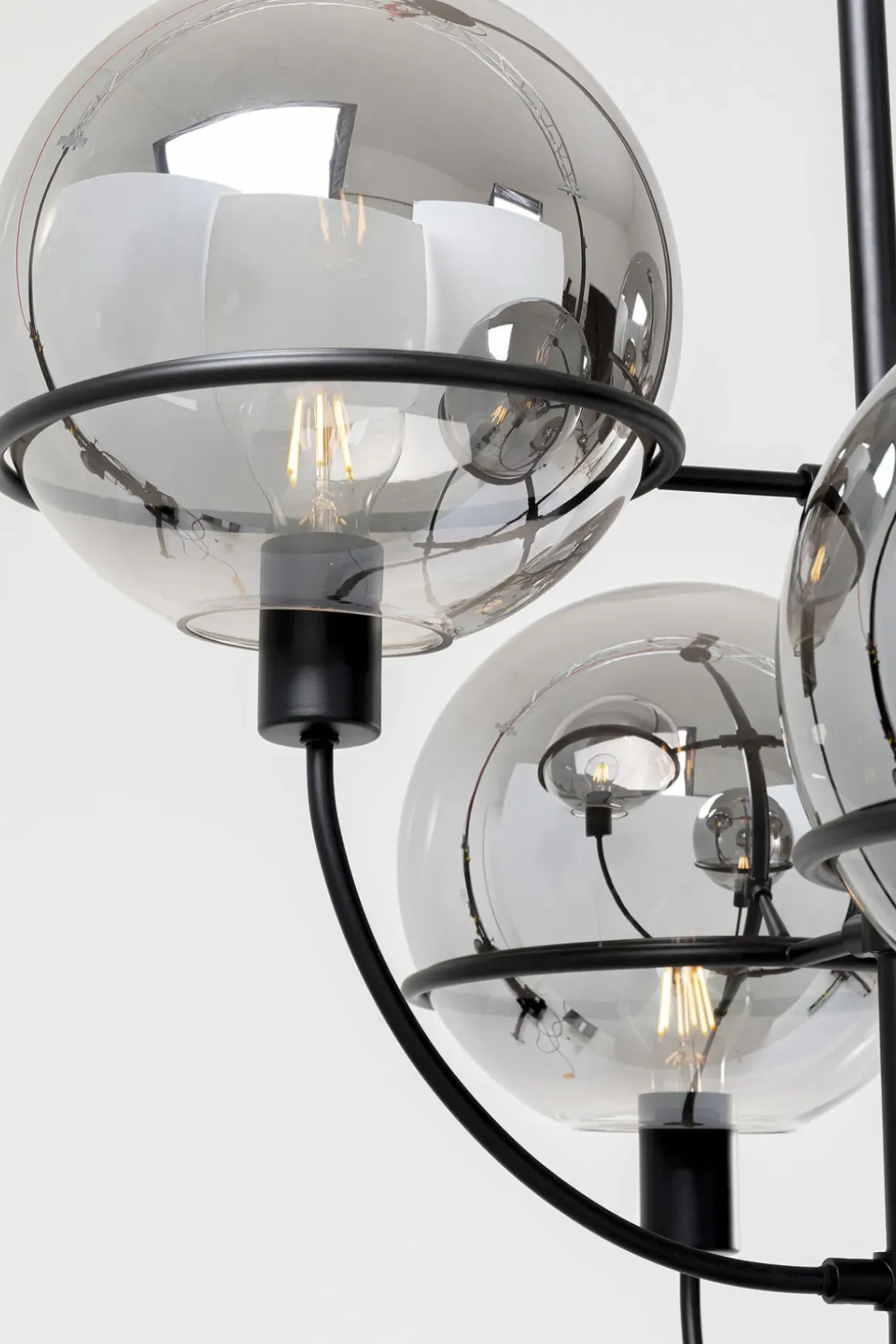 Taklampa Pendel Lantern - Tonat Glas, 4 Klot - KARE Design
