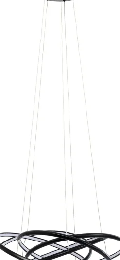 Taklampa Saturn - Svart Ø72cm - KARE Design