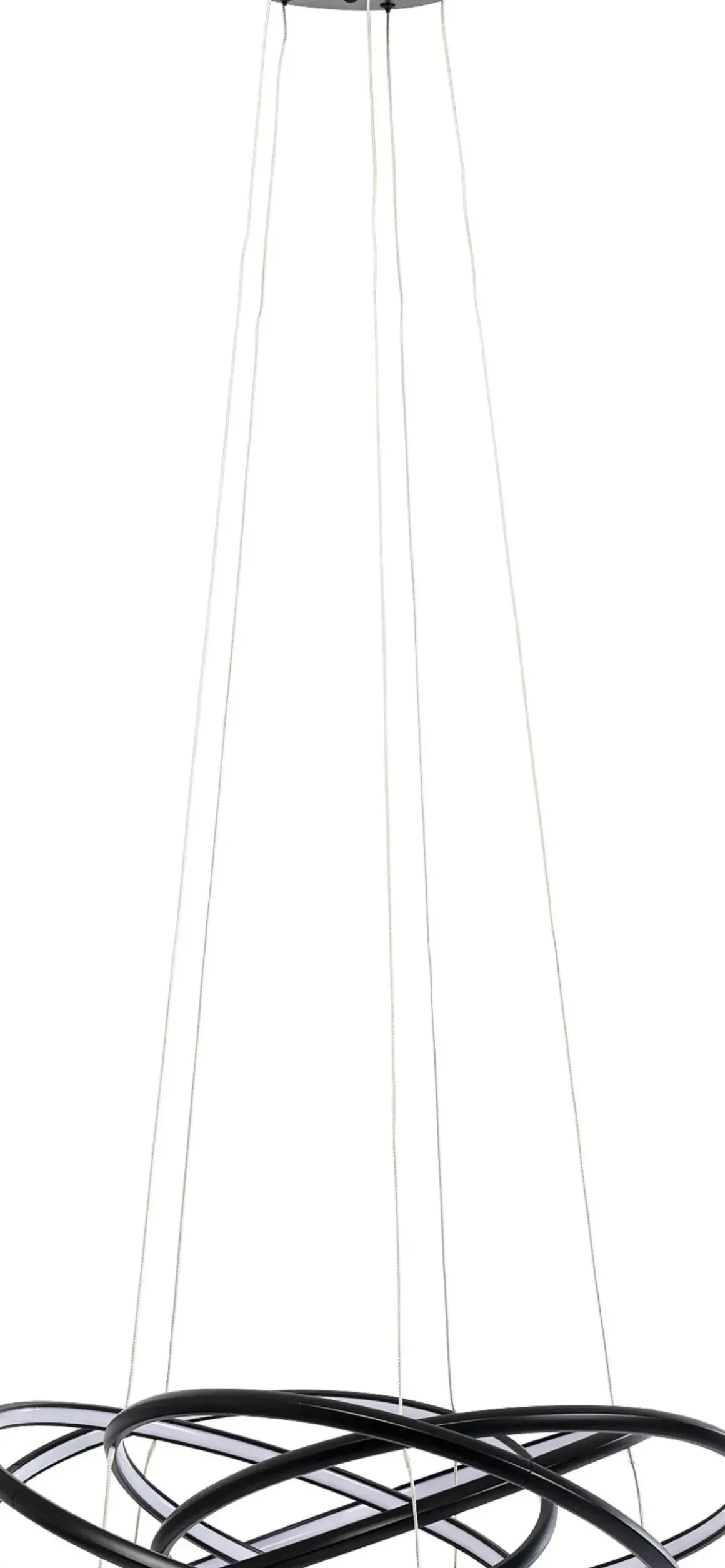 Taklampa Saturn - Svart Ø72cm - KARE Design