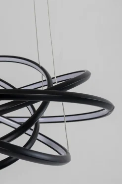 Taklampa Saturn - Svart Ø72cm - KARE Design