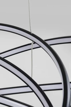 Taklampa Saturn - Svart Ø72cm - KARE Design