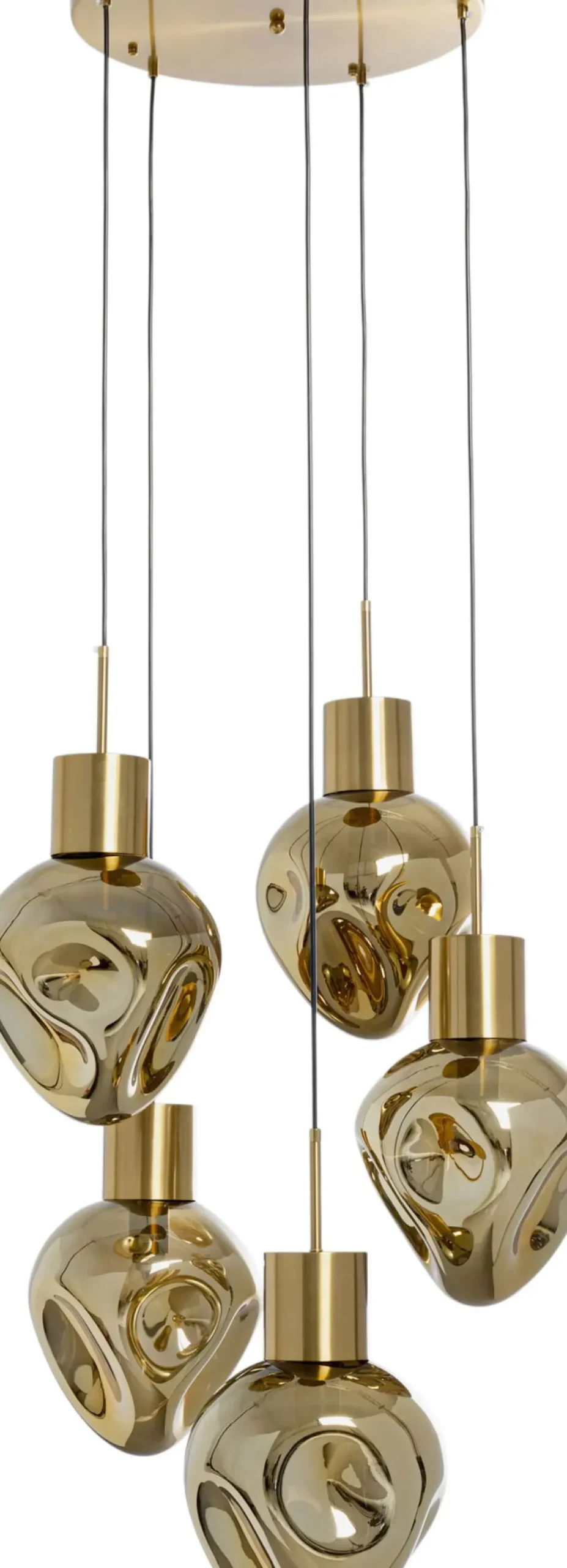 Taklampa Supernova - Pendel Amber Cinque Ø50cm - KARE Design