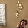 Taklampa Supernova - Pendel Amber Tre Ø45cm - KARE Design