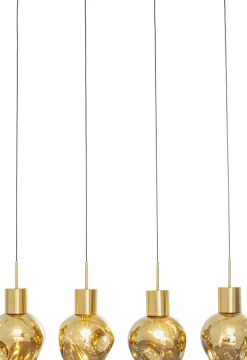 Taklampa Supernova - Pendel Amber 120cm - KARE Design