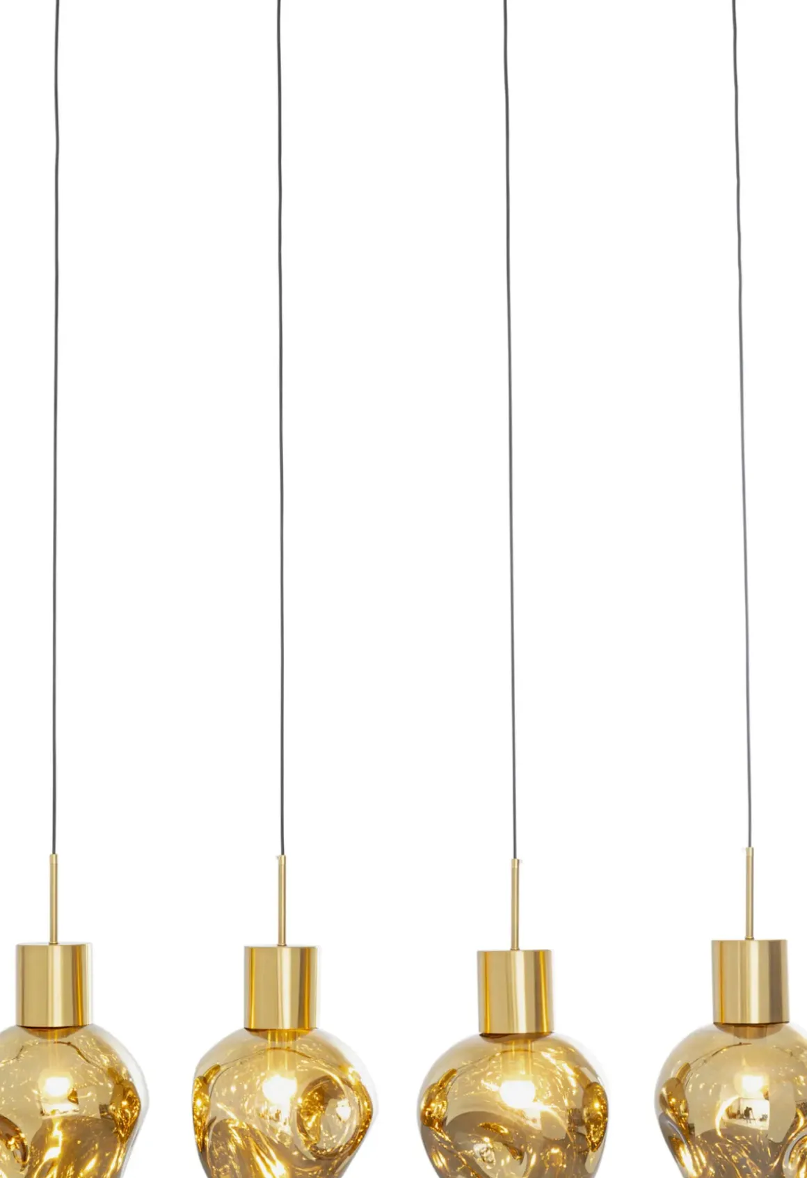 Taklampa Supernova - Pendel Amber 120cm - KARE Design
