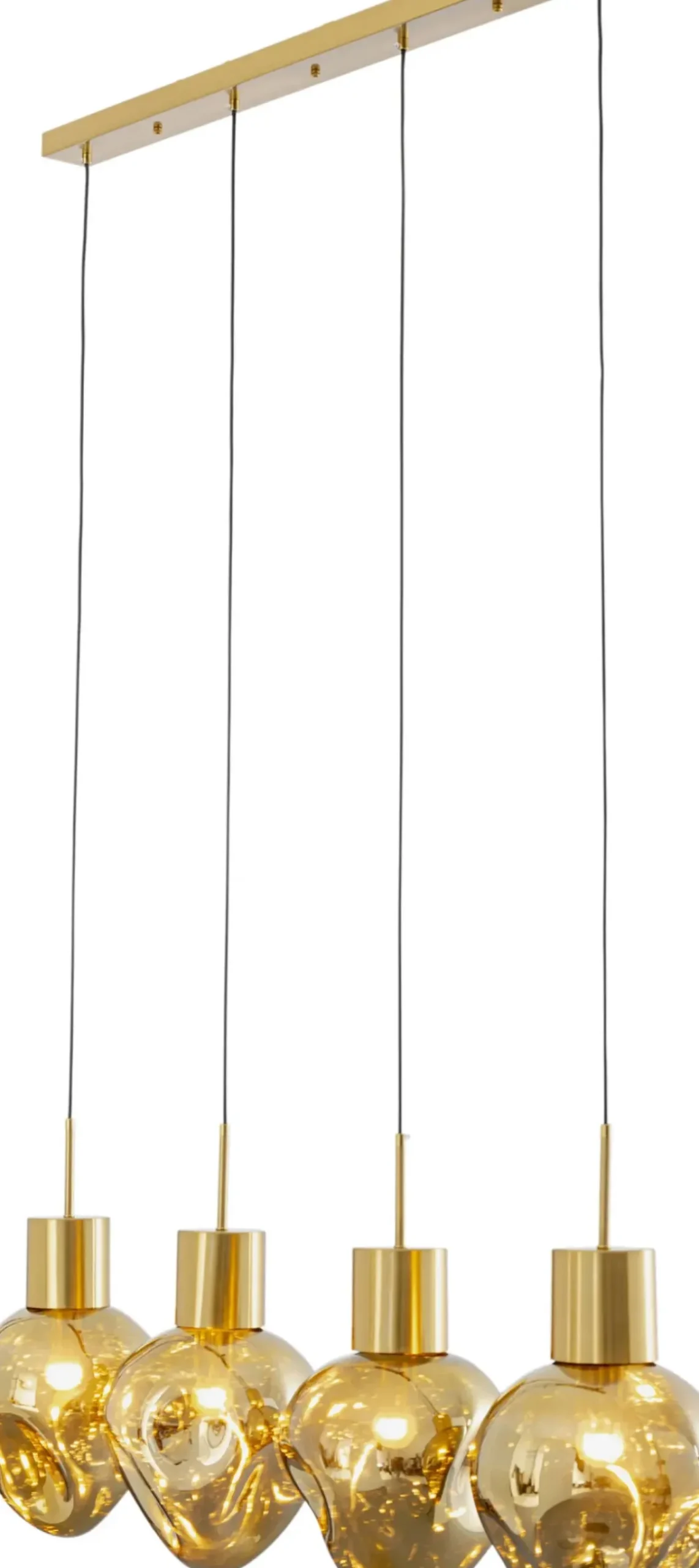 Taklampa Supernova - Pendel Amber 120cm - KARE Design